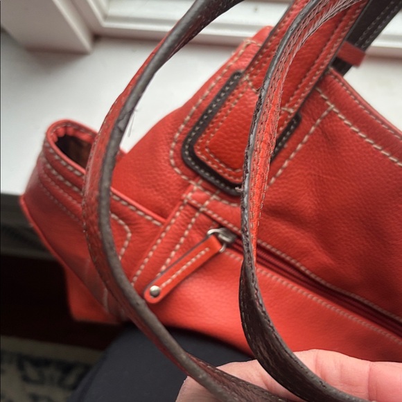 Tignanello Pebbled Leather Shoulder Bag - Picture 12 of 16